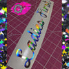 LADIES FIRST DECAL BANNER