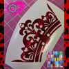 CROWN DECAL 7''
