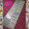 MONEY WELL WASTED DECAL BANNER