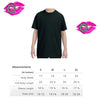 BUTTERFLY WRENCH GEARS HOLOGRAPHIC CHUNKY GLITTER OIL SLICK BLACK SHORT SLEEVE UNISEX FIT T SHIRT